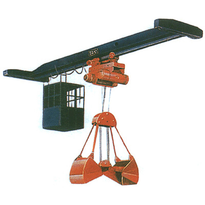 tipo solo gancho agarrador Crane Equipped With Electric Hoist de arriba de 5T LZ de la viga