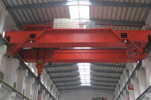 Tipo puente eléctrico Crane For General Industry 9.8m/Min del QD del gancho de la viga del doble