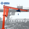 Color rojo 3T 20m/Min Warehouse Pillar Mounted Jib Crane With Hoist
