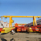 A3 al aire libre 20 toneladas de palmo los 30M Single Girder Gantry Crane With Electric Hoist